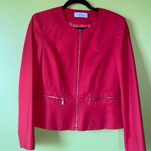 Calvin Klein ❤️- peplum blazer - Sz 6
